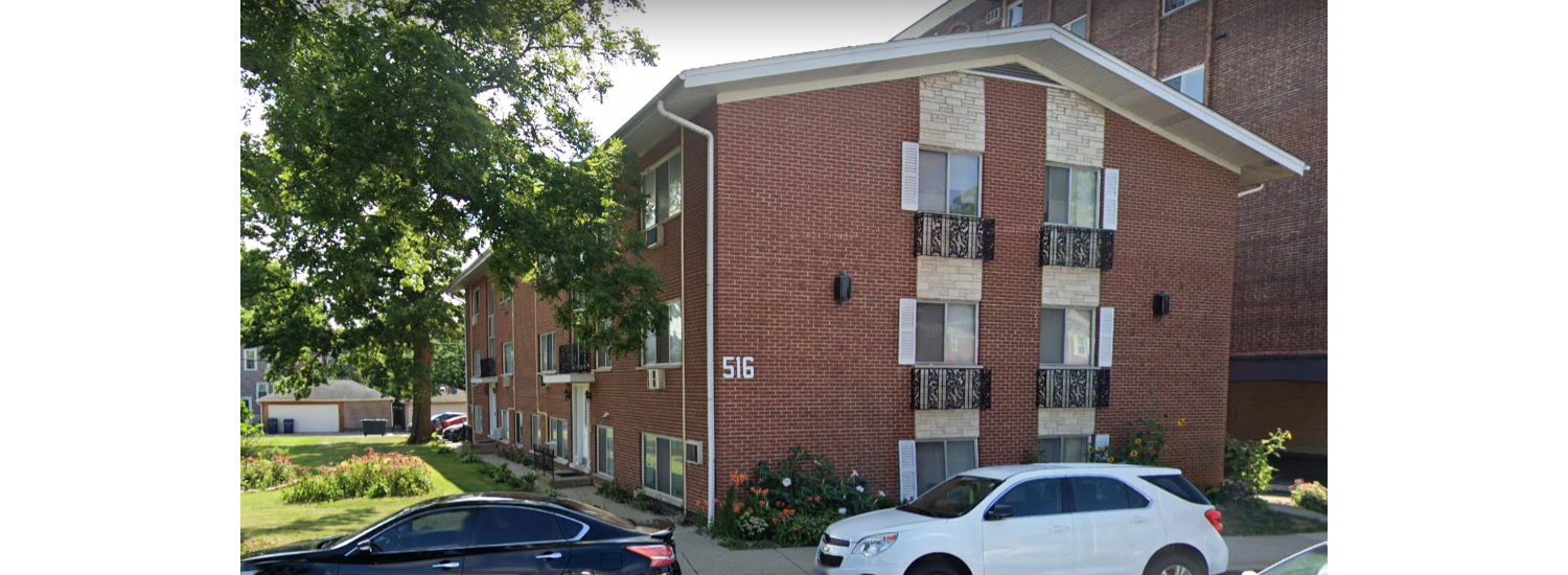 516 Des Plaines Ave. #1B One-Bedroom Apartment